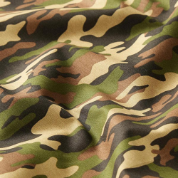Stud pants camouflage print (string)